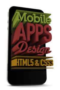 HTML CSS Mobile app design